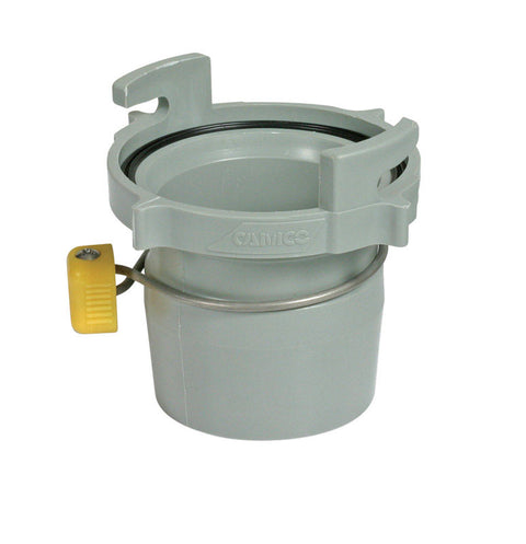 Adaptador de manguera de aguas negras Camco, paquete de 1