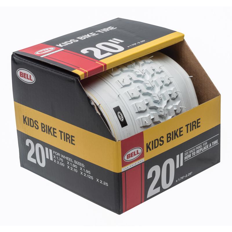 Bell Sports Kids White 20 in. Rubber Bicycle Tire 1 pk