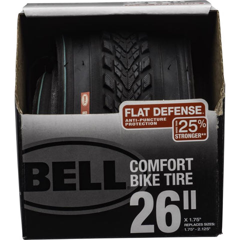 Bell Sports Comfort 26 in. Rubber Bicycle Tire 1 pk (Pack of 2)