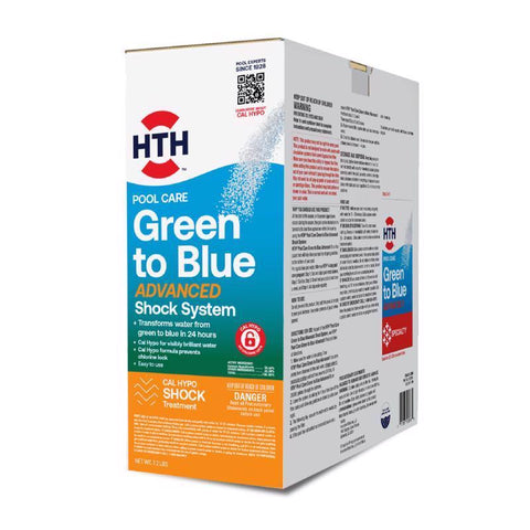 HTH Pool Care Granule Shock System 7.2 lb (Pack of 2)