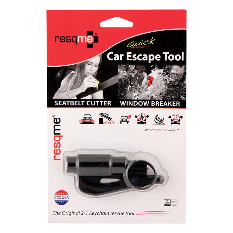 Resqme 1 pieza Herramienta de rescate y escape para coche