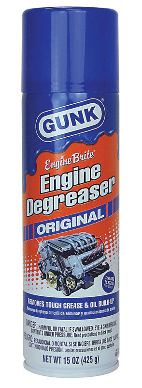 Gunk Engine Brite Limpiador y Desengrasante Sin Aroma en Spray de 15 oz