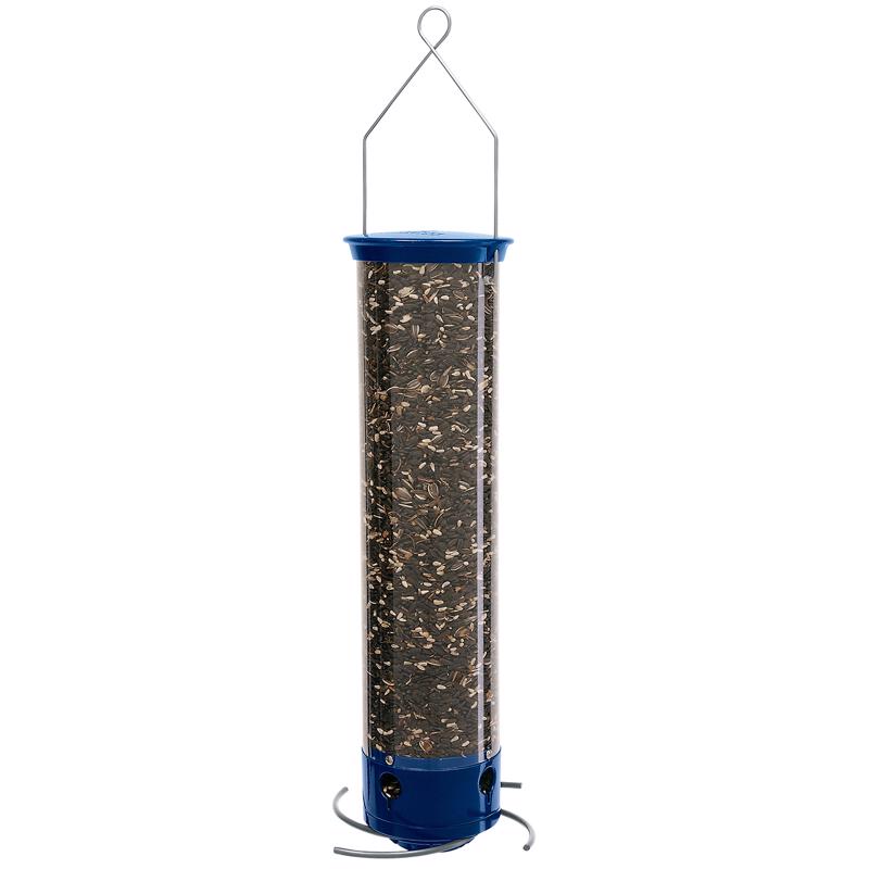 Droll Yankees Whipper Wild Bird 5 lb Polycarbonate Tube Bird Feeder 4 ports