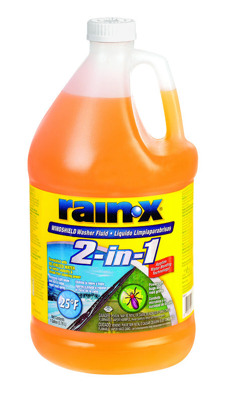 Rain-X -25 deg Windshield Washer Fluid 1 gal (Pack of 6)