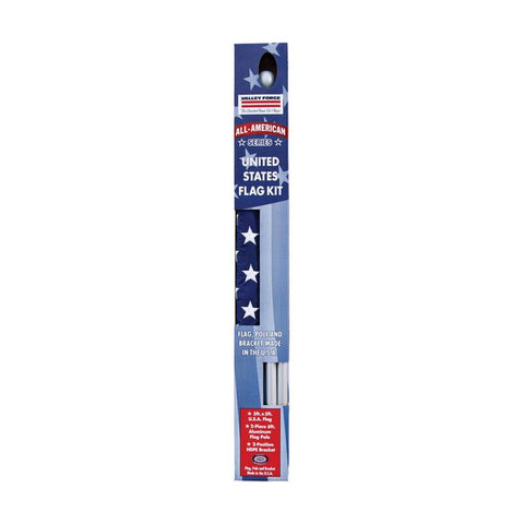 Valley Forge American Flag Kit 36 in. H X 60 in. W