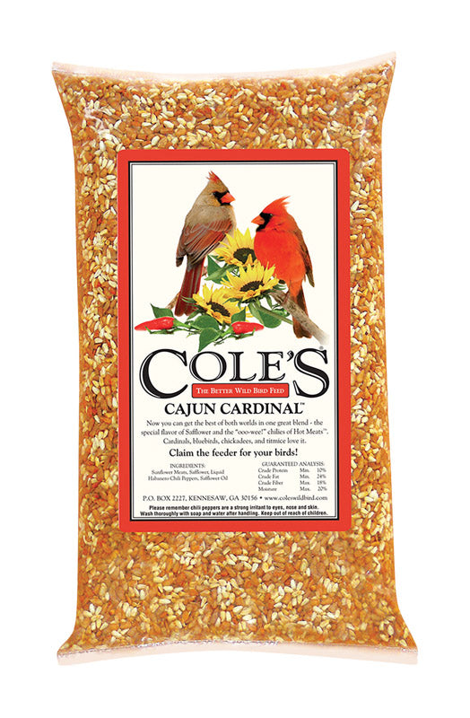 Cole's Cajun Cardinal Wild Bird Food 20 lb