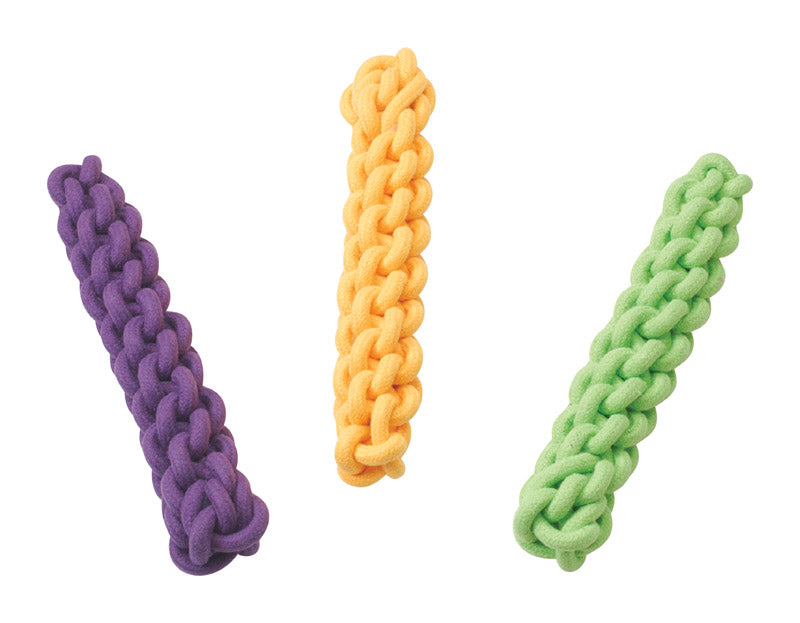 Spot For Dog Assorted Rope/Rubber Knotical Tuff Stick