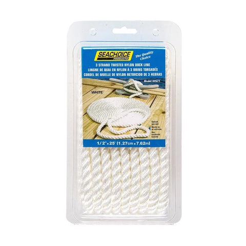 Seachoice White Nylon Line Dock