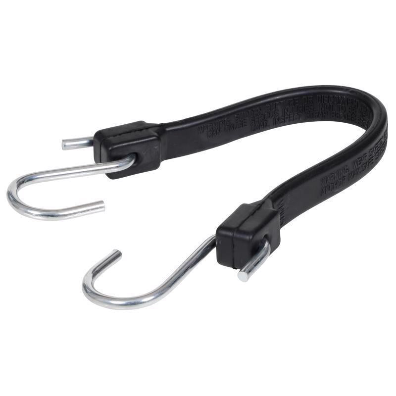 Keeper Black Tarp Strap 14 in. L 1 pk (Pack of 10)