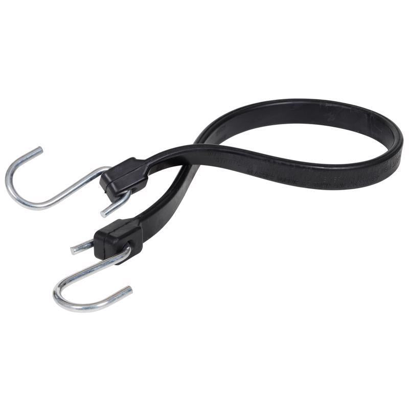 Keeper Black Tarp Strap 24 in. L 1 pk (Pack of 10)