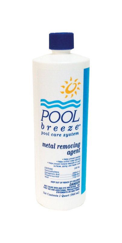 Pool Breeze Liquid Metal Removing Agent 1 qt (Pack of 12)