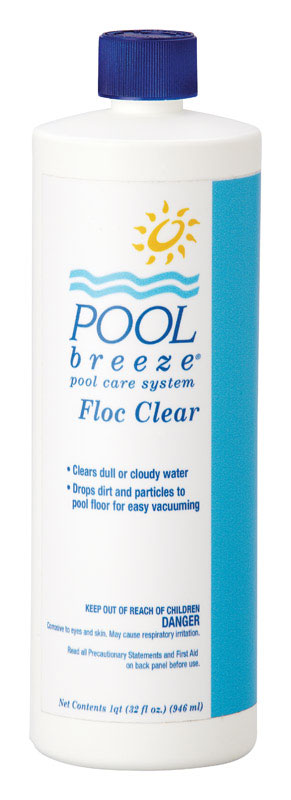 Pool Breeze Liquid Flocculant 1 qt (Pack of 12)