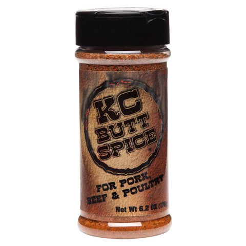 KC Butt Spice Rub para barbacoa de carne de res, cerdo y aves 6.2 oz