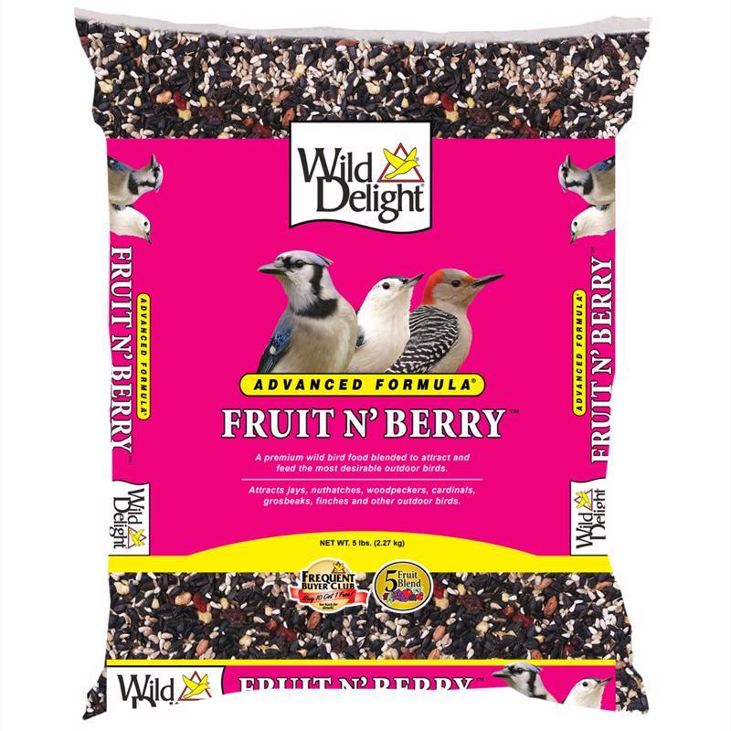 Wild Delight Fruit N Berry Wild Bird Food 5 lb