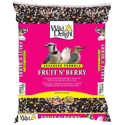 Wild Delight Fruit N Berry Wild Bird Food 5 lb