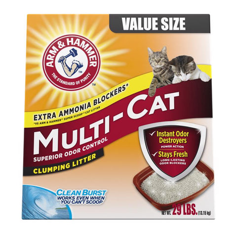 Arm & Hammer Litter Fresh and Clean Scent Cat Litter 29 lb