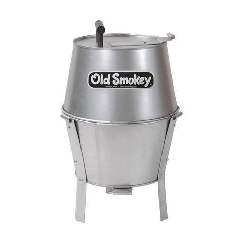 Old Smokey Products 13 in. Small Charcoal Grill Silver