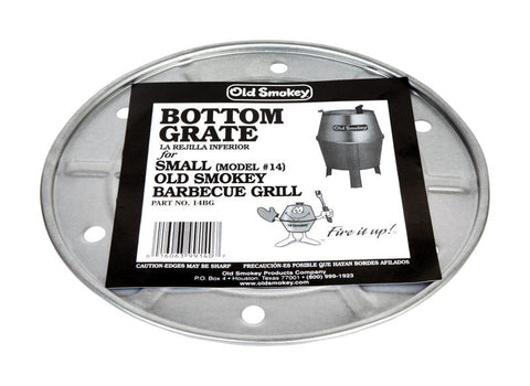 Old Smokey Products Aluminum/Steel Bottom Charcoal Grate 13 in. L X 13 in. W For Old Smokey Old Smok