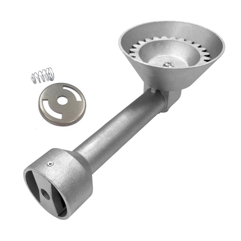 Quemador de aluminio para parrilla Bayou Classic de 9 pulg. de largo x 4 pulg. de ancho para Bayou Classic