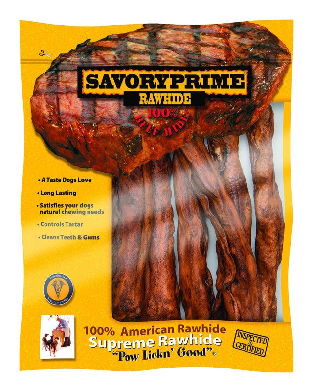 Savory Prime Beef Flavor Large Adult Mini Rolls Beef Rawhide 7 pk
