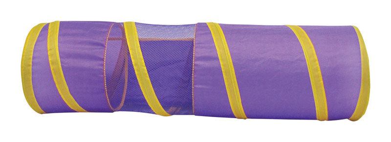 Boss Pet Polyester Purple Cat Tunnel 1 pk
