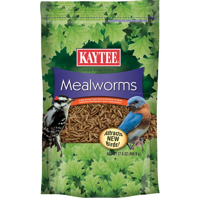 Kaytee Mealworms 17.6 oz (Pack of 4)