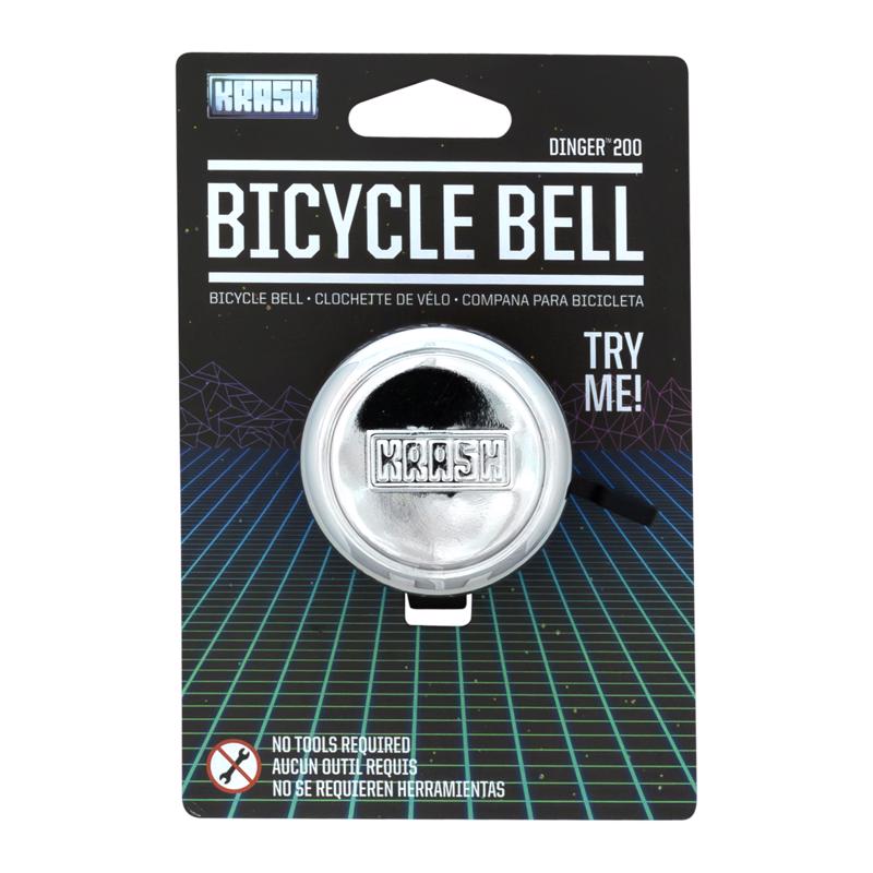 Bell Sports Dinger Steel Bike Dinger Bell Chrome