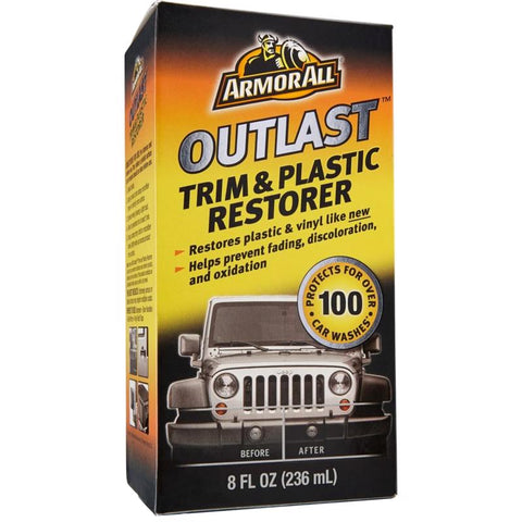 Restaurador líquido para plásticos y molduras Armor All Outlast, 8 oz