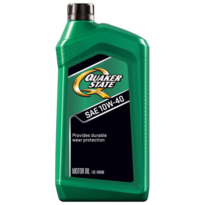 Quaker State Peak Performance 10W-40 4-Cycle Conventional Motor Oil 1 qt 1 pk (Pack of 6)