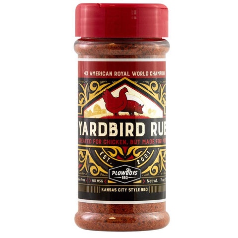 Plowboys BBQ Yardbird Sazón para barbacoa 7 oz