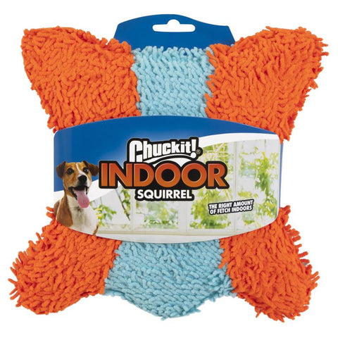 Chuckit! For Dog Blue/Orange Terrycloth Flying Squirrel Medium 1 pk