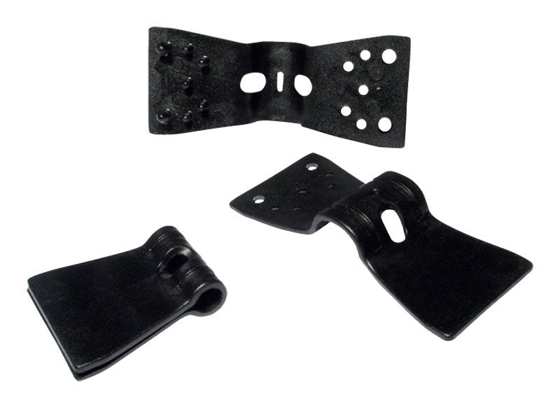 Coolaroo Black Plastic Butterfly Clip 20 pk (Pack of 10)
