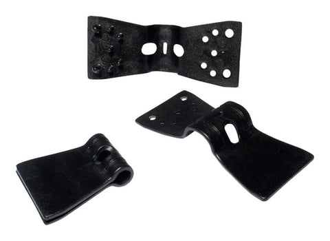 Coolaroo Black Plastic Butterfly Clip 20 pk (Pack of 10)