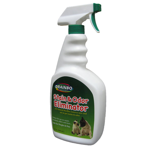 Drainbo Cat/Dog Odor/Stain Remover 32 oz (Pack of 6)