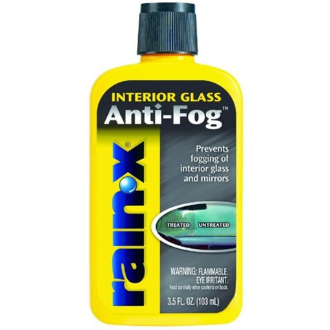 Líquido antiespuma para vidrios interiores Rain-X de 3.5 oz