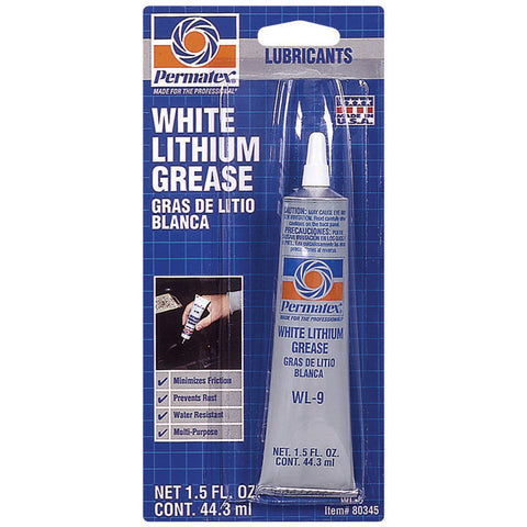 Permatex White Lithium Grease 1.5 oz (Pack of 12)