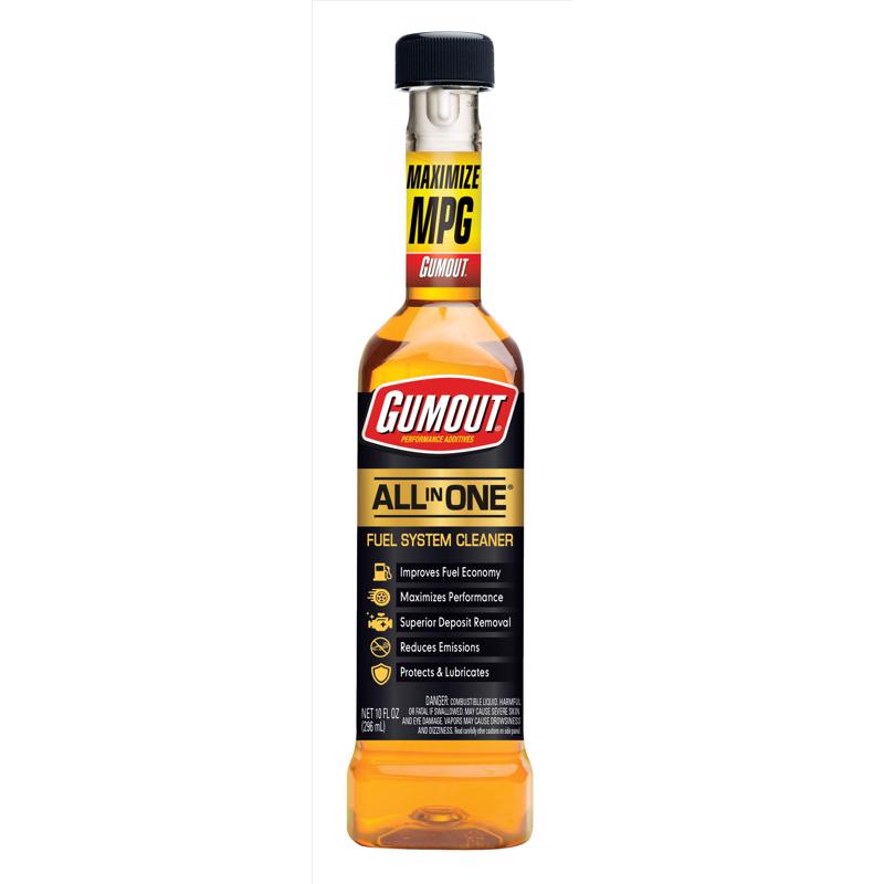 Gumout All-In-One Gasoline Fuel System Cleaner 10 oz (Pack of 6)