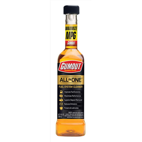 Gumout All-In-One Gasoline Fuel System Cleaner 10 oz (Pack of 6)