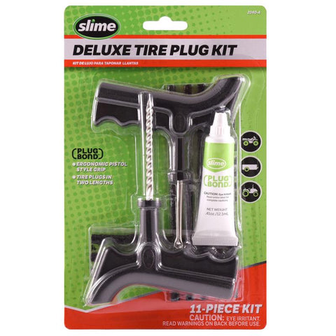 Kit de reparación de neumáticos Slime Deluxe para ATVs, carretillas y cortacéspedes