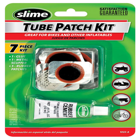 Kit de parches de caucho y líquido sellador para neumáticos de bicicleta