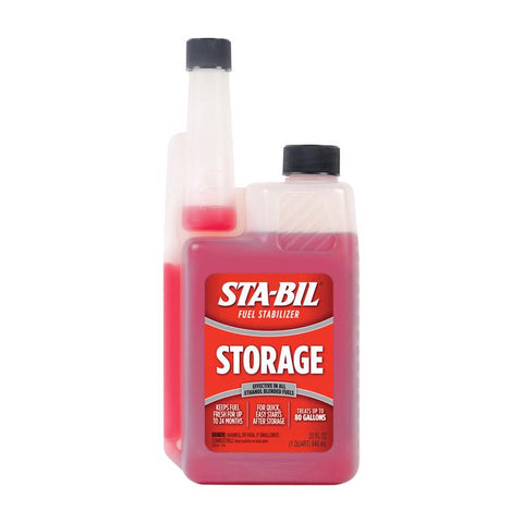 Estabilizador de combustible para almacenamiento de etanol/gasolina STA-BIL, 32 oz