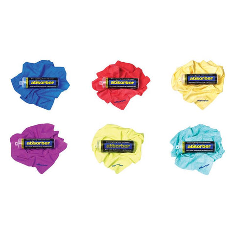 The Absorber 27 in. L X 17 in. W Synthetic Chamois 1 pk