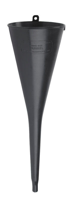 Shop Craft Black 14.5 in. H Plastic Funnel (Pack of 12)