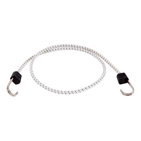 Keeper Black/White Bungee Cord 48 in. L X 0.315 in. 1 pk (Pack of 10)