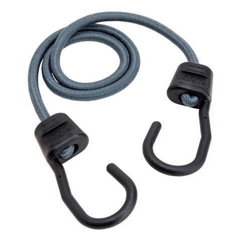 Keeper Gray Bungee Cord 32 in. L X 0.374 in. 1 pk (Pack of 10)