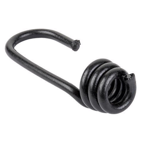 Keeper Black Bungee Cord Hooks 5/16 in. L X 3/8 in. 4 pk (Pack of 10)