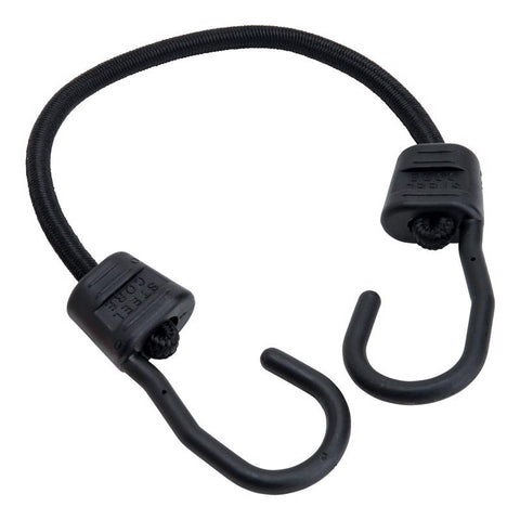 Keeper Black Bungee Cord 18 in. L X 0.315 in. 1 pk (Pack of 10)