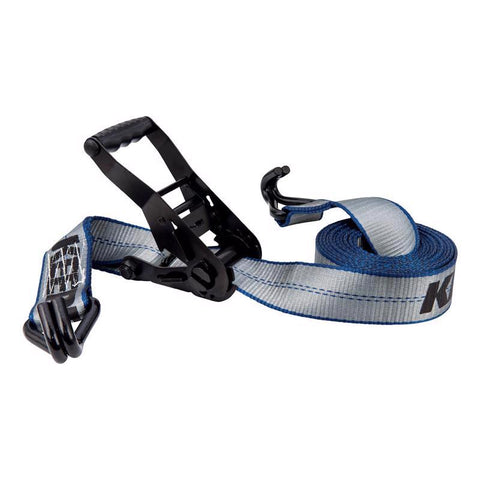 Keeper 2 in. W X 14 ft. L Gray Ratchet Tie Down Strap 3333 lb 1 pk