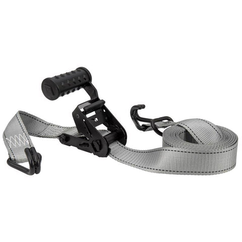 Keeper 1.5 in. W X 12 ft. L Gray Ratchet Tie Down Strap 1000 lb 1 pk