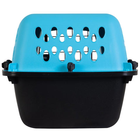 Aspen Pet Pet Porter Medium Plastic Pet Kennel Multicolored 10 in. H X 12.6 in. W X 19 in. D